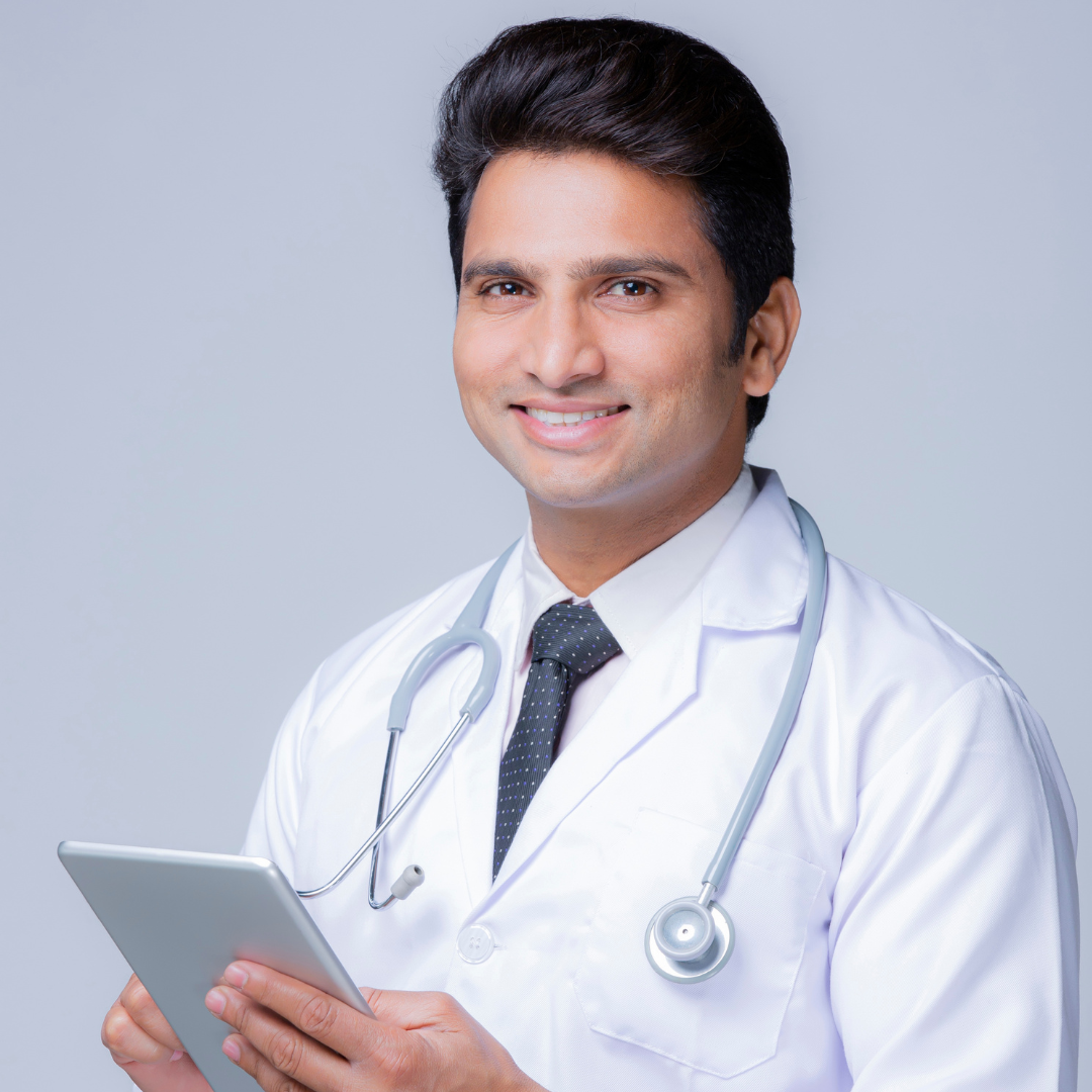 Doctor consulting a patient at Sanjeevi Hospital